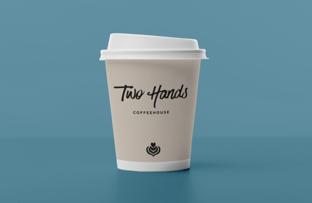 Two Hands Kaffeebecher
